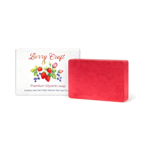 Berry Craft French Rose Premium Glycerin Soap – pack of 2(200 g)